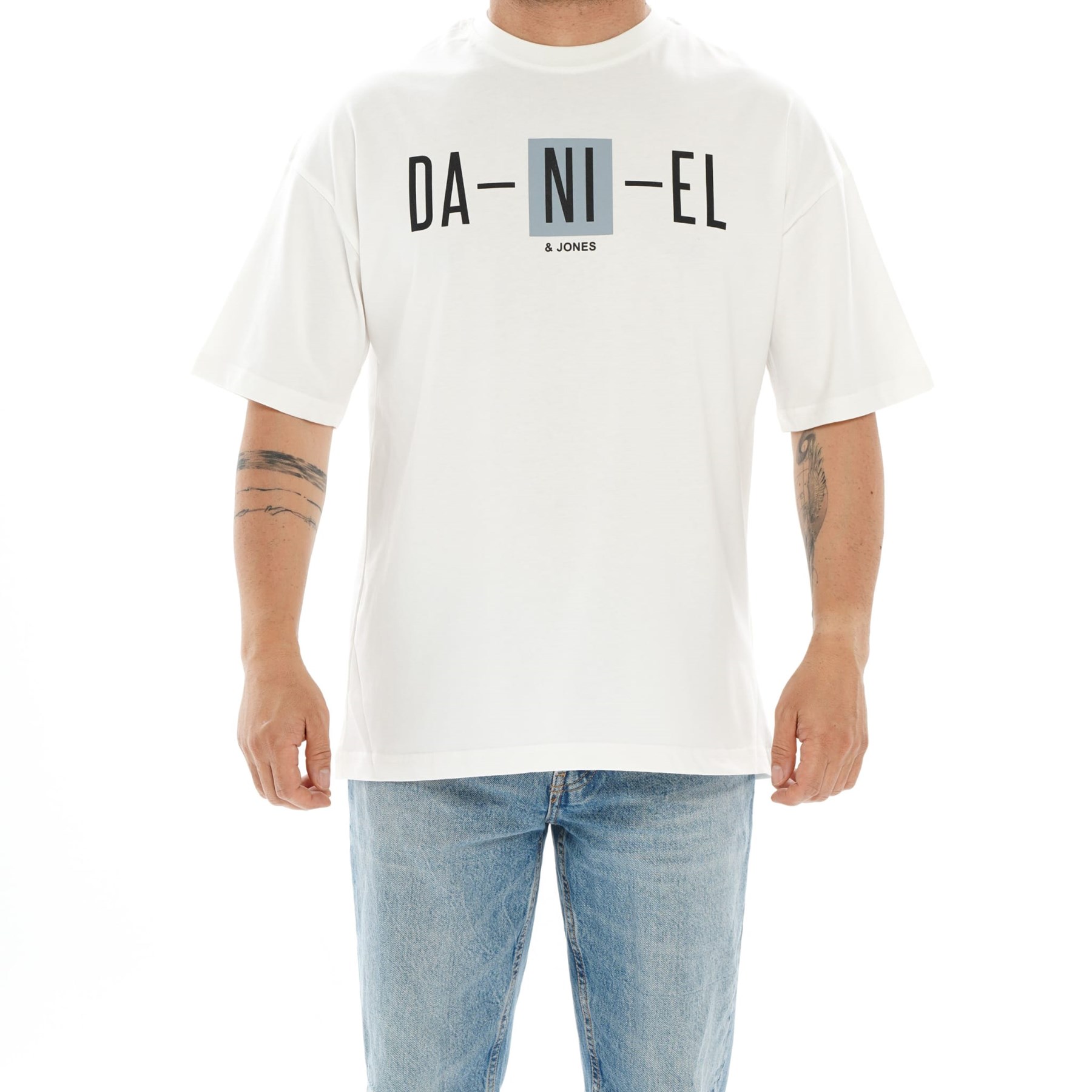 NADLIFE STORE Baskılı Desenli Erkek Oversıze Tişört T-shirt