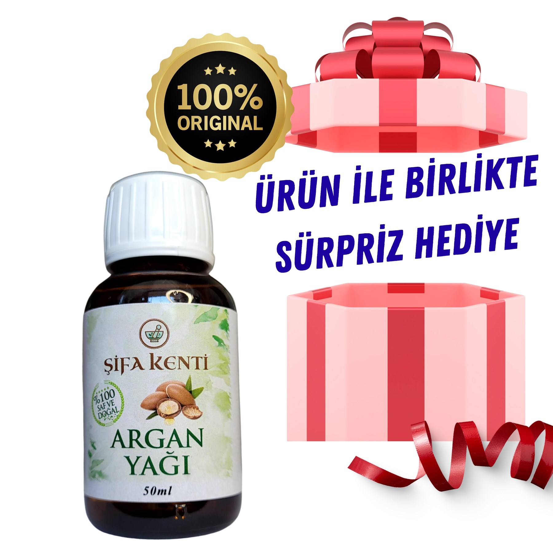 Argan Yağı 50Ml %100 Orjinal