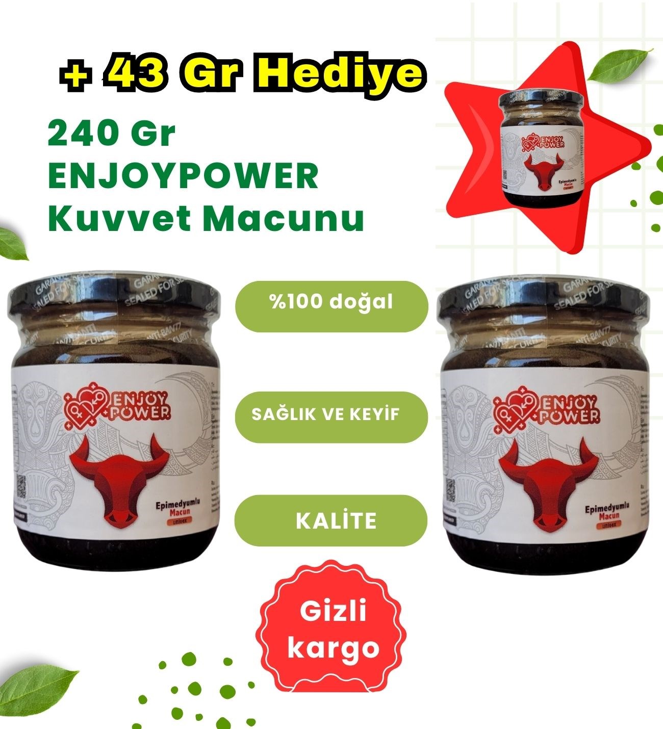 Enjoypower  Kuvvet Macunu 240 Gr