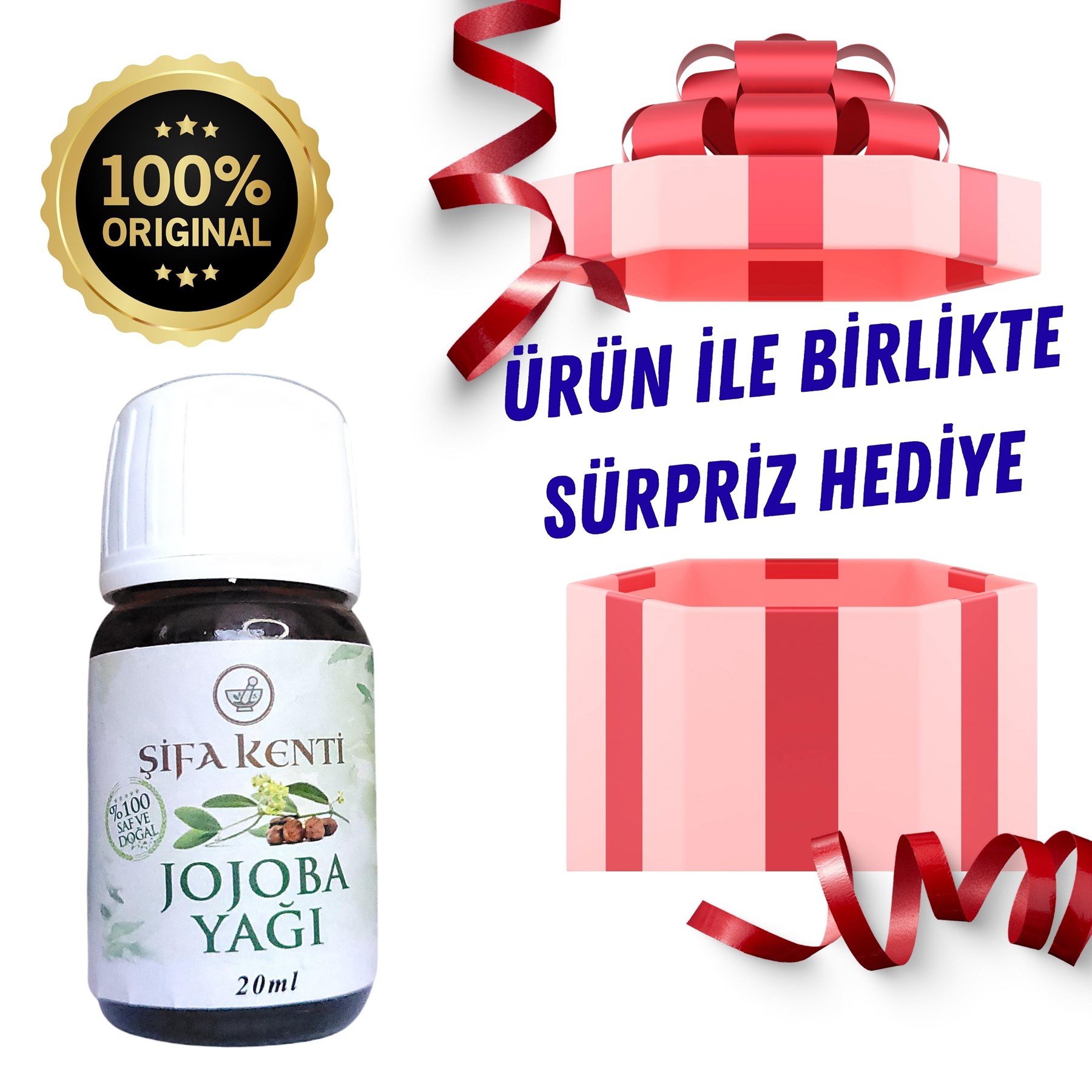Jojoba Yağı 20Ml %100 Orjinal