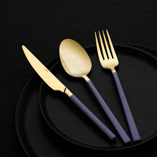 Dalyan Altın Mor Sedef 36 Parça Kutulu - 33265