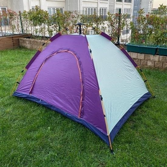 BUFFER® Otomatik Kurulumlu Su Geçirmez Tavan Taban Kamp Çadırı (150x200)