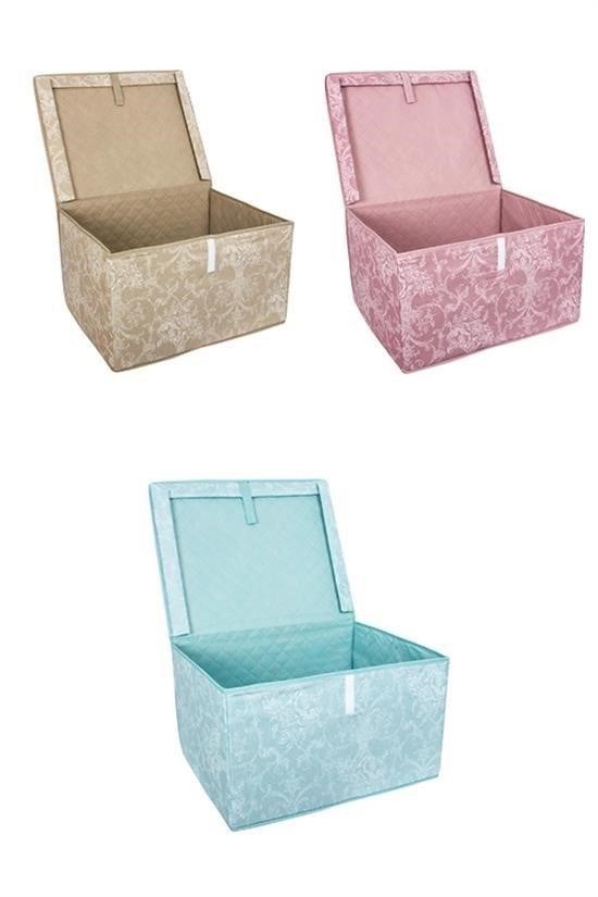BUFFER® Eşya Düzenleyici Organizer Cırt Cırt Kapaklı Maxi Boy Sandık