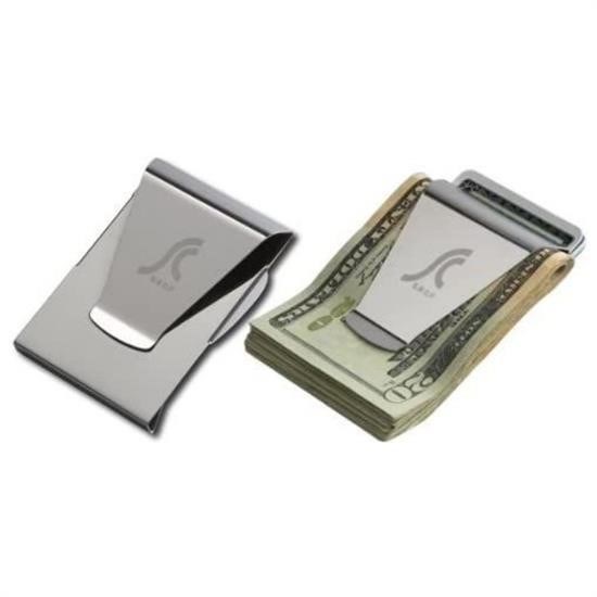 BUFFER® Paslanmaz Çelik Cüzdan Slim Clip