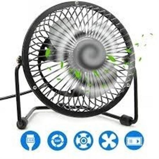 BUFFER® Masaüstü USB Vantilatör - Metal Fan