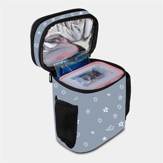 BUFFER® Anne Bebek Bakım ÇantasıTermoslu Yalıtımlı Buzluk Askılı Piknik Yiyecek İçecek Çantası