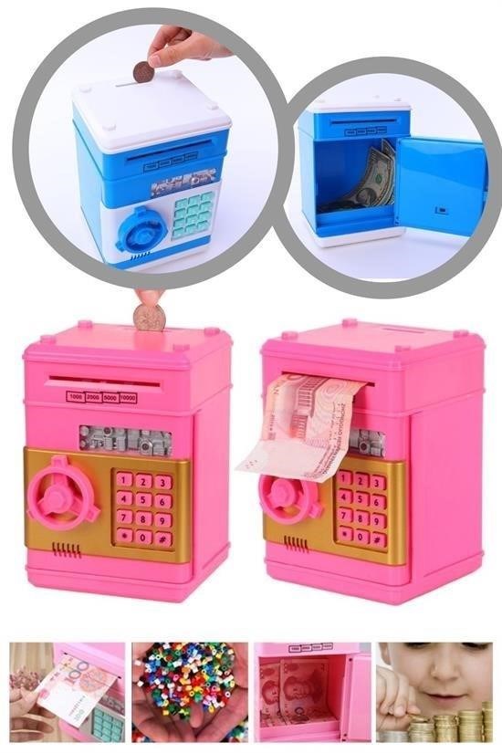 BUFFER® Şifreli Kasa Kumbara (Karışık Renk)