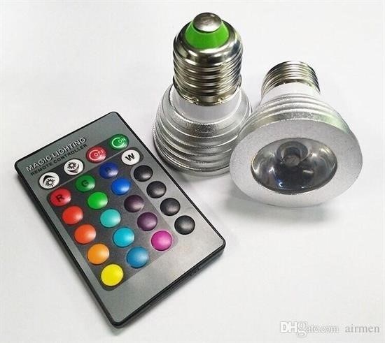 BUFFER® Kumandalı Led Ampül RGB