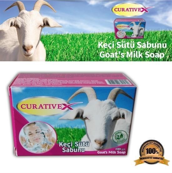 BUFFER® Akne Sivilce Temizleyici Sağlıklı Doğal Keçi Sütü Katı Sabunu