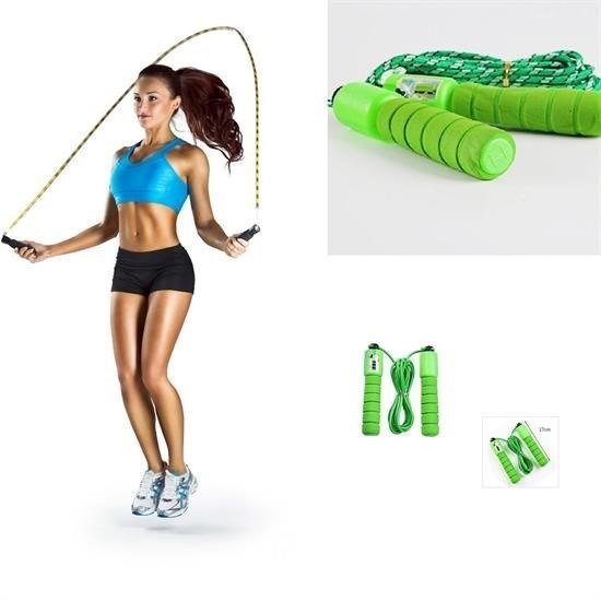 BUFFER® Evde Spor İçinSayaçlı İp Atlama EgzersizHalatı