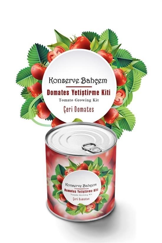 BUFFER® Konserve Bahçem Evde Konservede Çeri Domates Yetiştirme Kiti