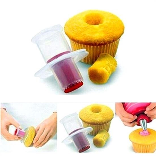 BUFFER® Cupcake Ve Muffin Dolgusu İçin Pratik Kek Delici Delme Aparatı