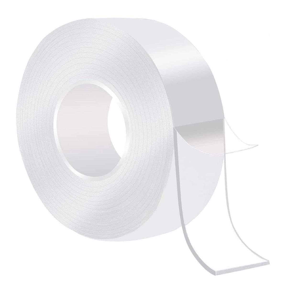  BUFFER® Ultra Güçlü Çift Taraflı 2 mt x 3 cm Çift Taraflı Nano Bant