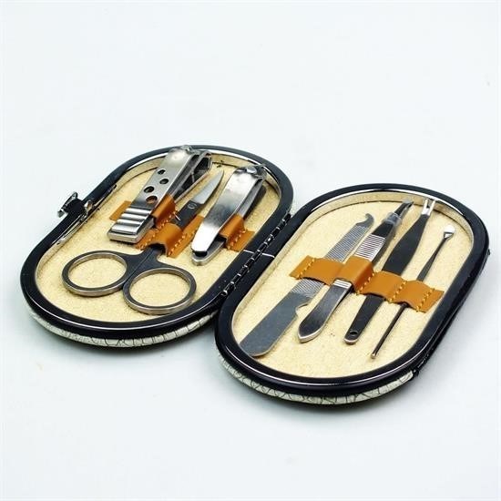 BUFFER® Profesyonel 7 Parça Manikür Pedikür Seti Tırnak Bakımı MS-08