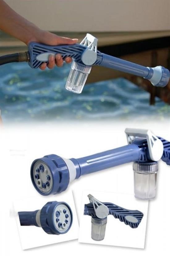 Tazyikli Basınçlı Deterjanlı Oto Yıkama Püskürtme Tabancası