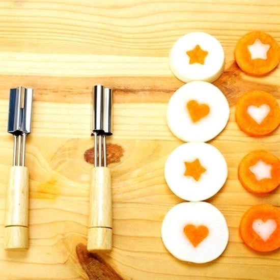 BUFFER® Kalp Şekilli Dekoratif Peynir Kaşar Kesici Metal Bıçak