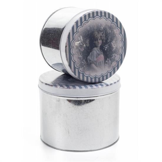 BUFFER® Decotown 2li Retro Metal Hediye Kutusu