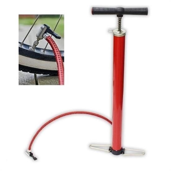 BUFFER® Metal Gövdeli Uzun Ergonomik Bisiklet Lastik Top Şişirme Pompası