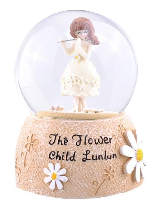 BUFFER® Enstrüman Çalan Melek Kar Küresi