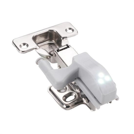 BUFFER® Gardrop Mutfak Dolap İçi Sensörlü Led Işık Aydınlatma 2li Menteşe Üstü Enerji Tasarruf Lamba