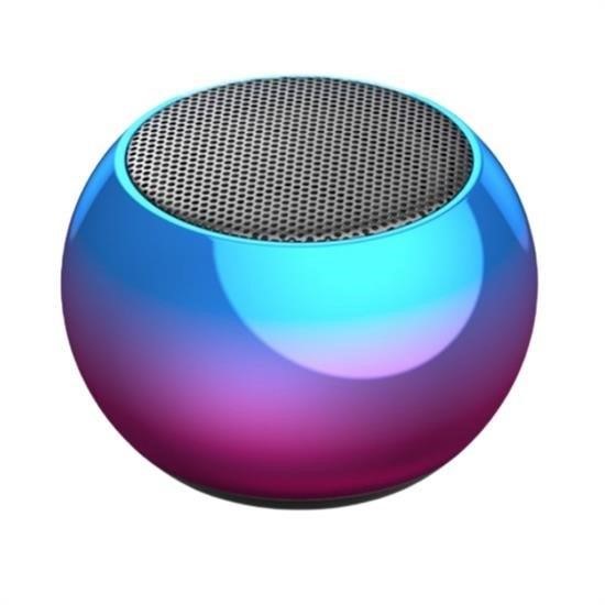 BUFFER® Portatif Taşınabilir Bass Ses Topu Bombası Mini Kablosuz Wireless Bluetooth Hoparlör Speaker