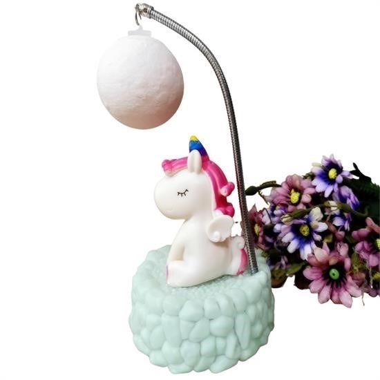 BUFFER® Işık Altında Renk Değiştiren Unicorn Dekoratif Gece Lambası