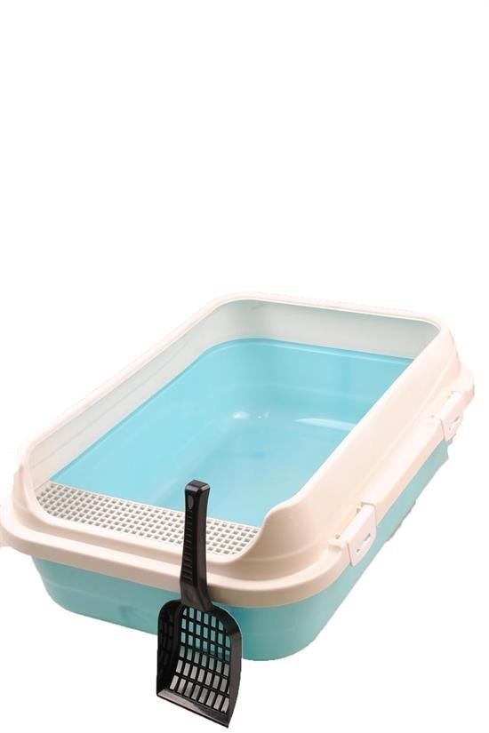 BUFFER® Kedi Tuvaleti Açık Büyük Boy (Karışık Renkler)