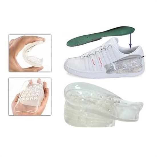 BUFFER® 10 adet  Ayakkabı Boy Uzatıcı Anatomik Ortapedik Silikon Tabanlık
