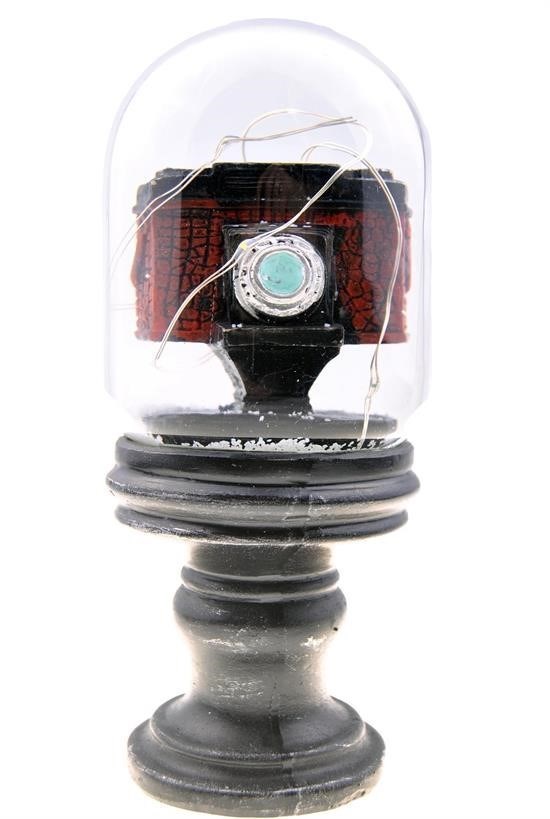 BUFFER® Işıklı Müzikli Fotoğraf Makinesi Büyük Boy Retro Kar Küresi