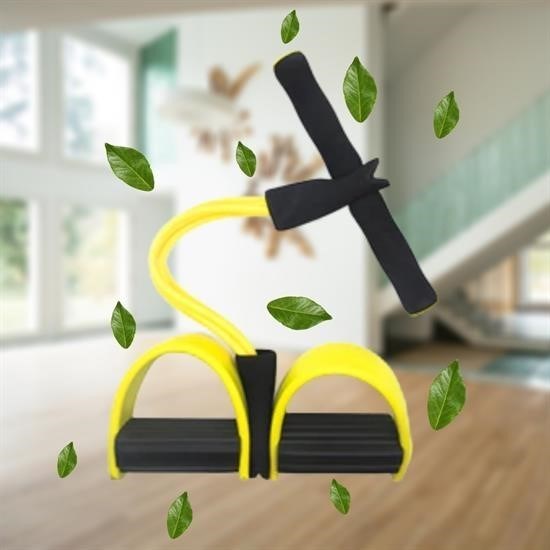 caselka® Jimlastik Aleti Elastik Yay Karın Kası Çalıştırıcı Trimmer