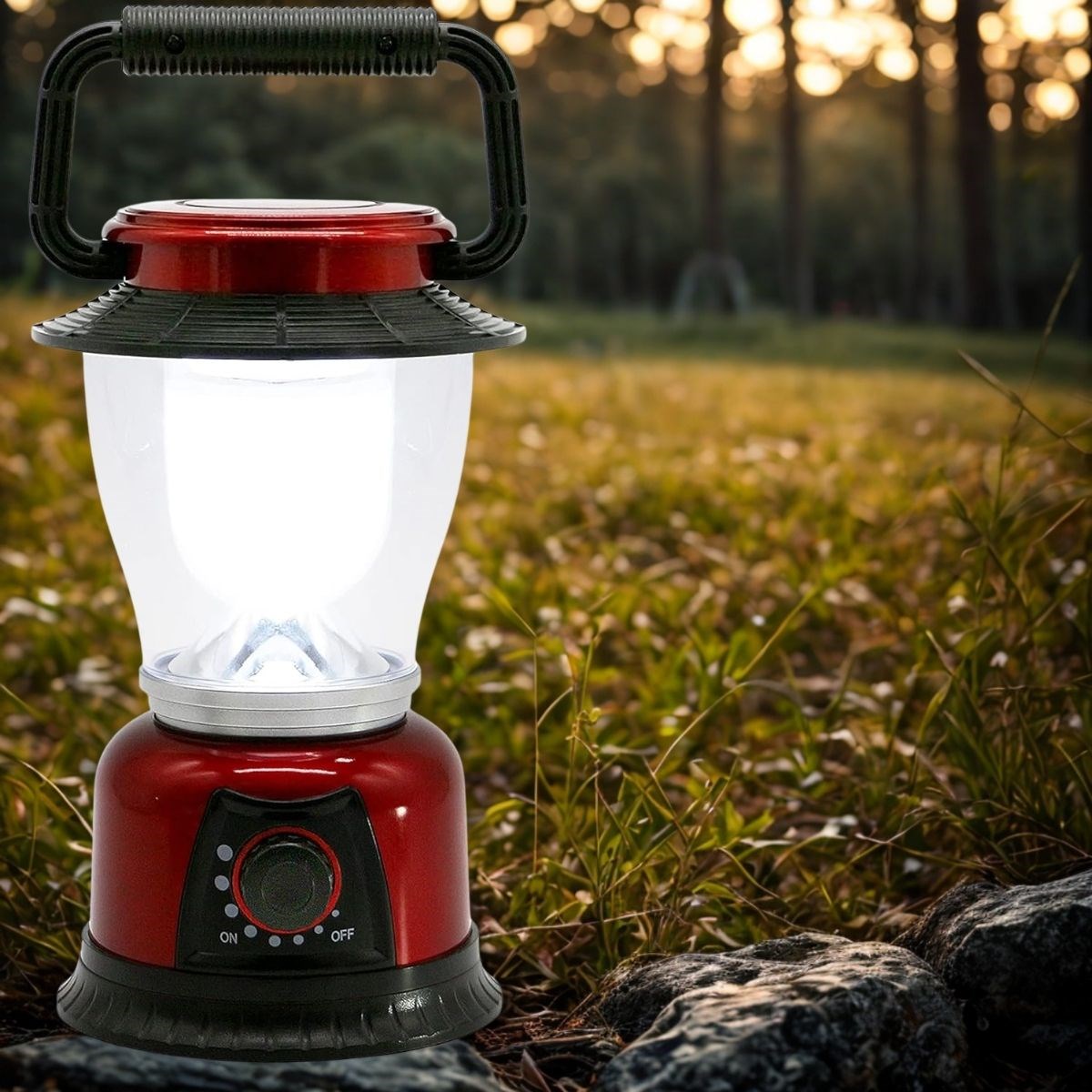 Home Led Camping Lamp Pleated Adjustable LED Spark Lighting