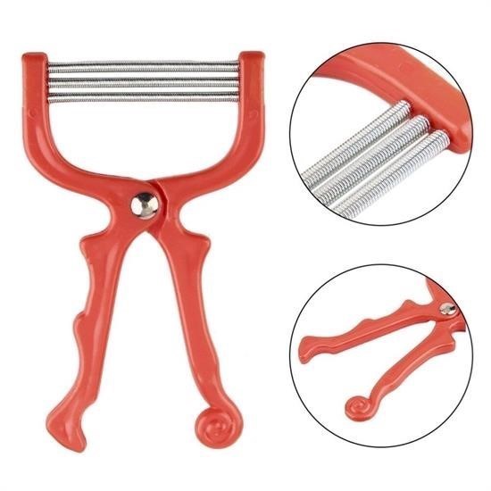 Ürün Gezgini® Kaş Bıyık Yüz Tüy Alma Aleti Yaylı Yüz Epilasyon Aleti