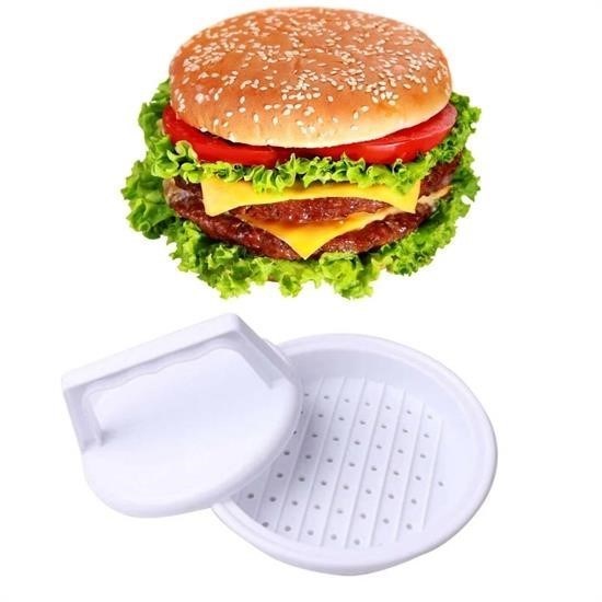 caselka® Hamburger Ve Köfte Şekillendirici Köfte Kalıbı Pratik Burger Pres Aparatı