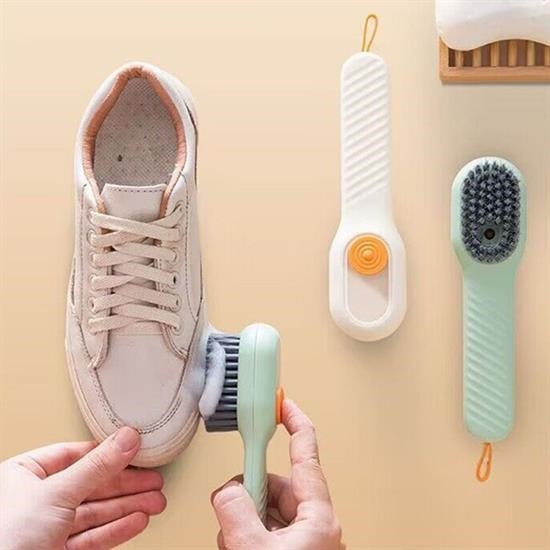 Ürün Gezgini® Çok Amaçlı Deterjan Hazneli Pratik Ayakkabı, Bot Temizleme Yıkama Fırçası