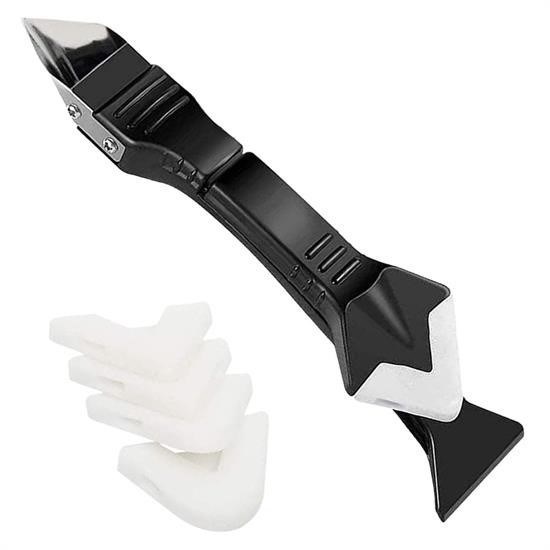 caselka® 3 ü 1 Arada Fayans Derz Silikon Kazıyıcı Sıyırıcı Ve Uygulayıcı Aparat