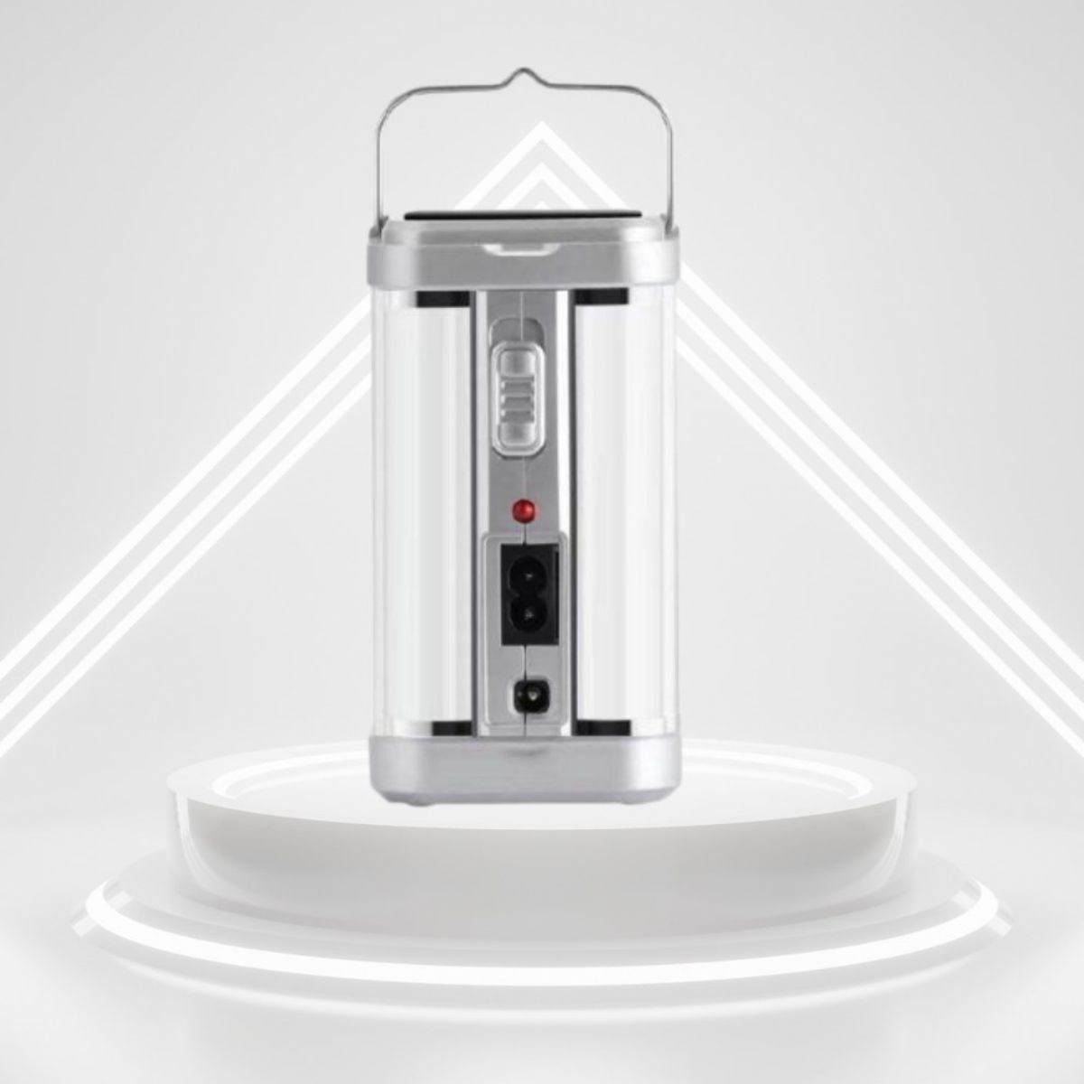 caselka® Güneş Enerjili Şarjlı Işık 1200mAh Yeniden Şarj Edilebilir Batarya YG-7977S