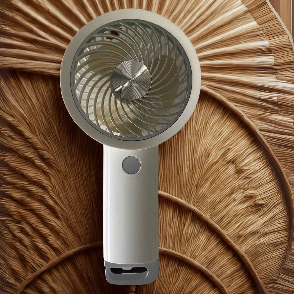 caselka® USB ile Şarj Olabilen 3 Ayarlı Fan Modlu Çanta Tipi El Fanı