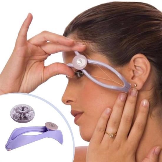 caselka® Slique Pratik İple Kaş Bıyık Tüy Alma Epilasyon Aleti Makinesi