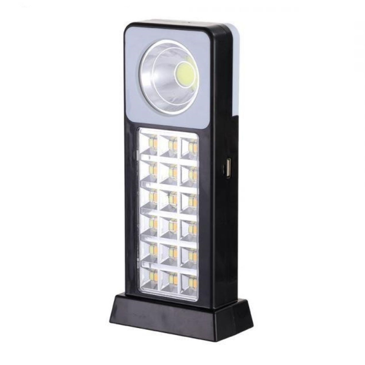 BUFFER® Solar Powered or USB Rechargeable Emergency Light 3W