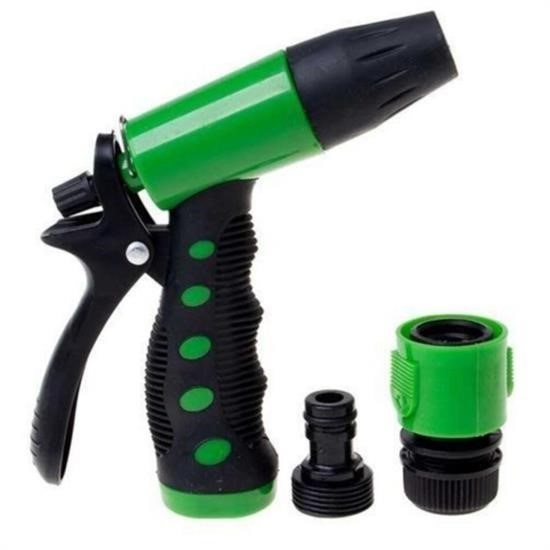 caselka® 2 Fonksiyonlu 3lü Bahçe Tarla Otomatik Sulama Tabancası Seti Hortum Bağlantısı Aparatı