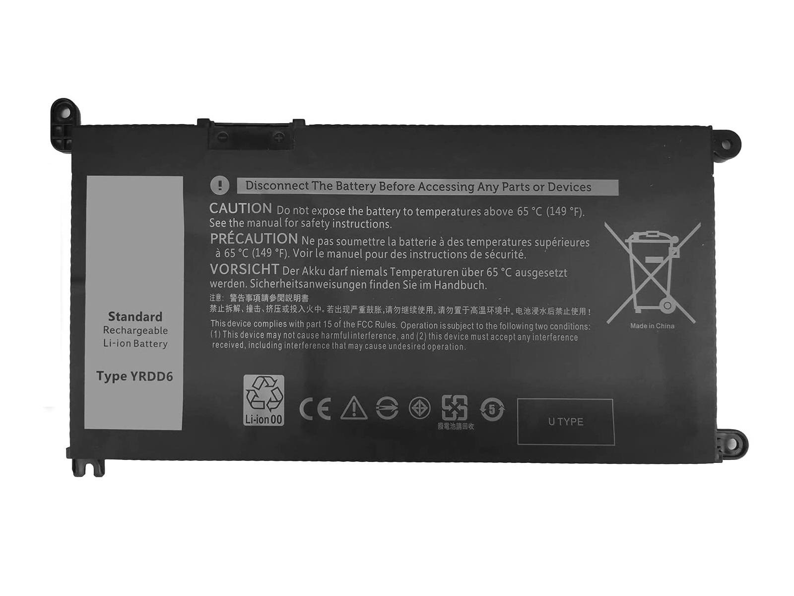 RETRO Dell Inspiron 5585, 5590, YRDD6 Notebook Bataryası — Start Teknoloji Ve Danışmanlık San. Tic. Ltd. Şti. — görsel 2