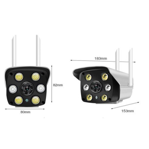 2 MP Çift Antenli Wifi Dış Mekan Güvenlik Kamerası KD-1702