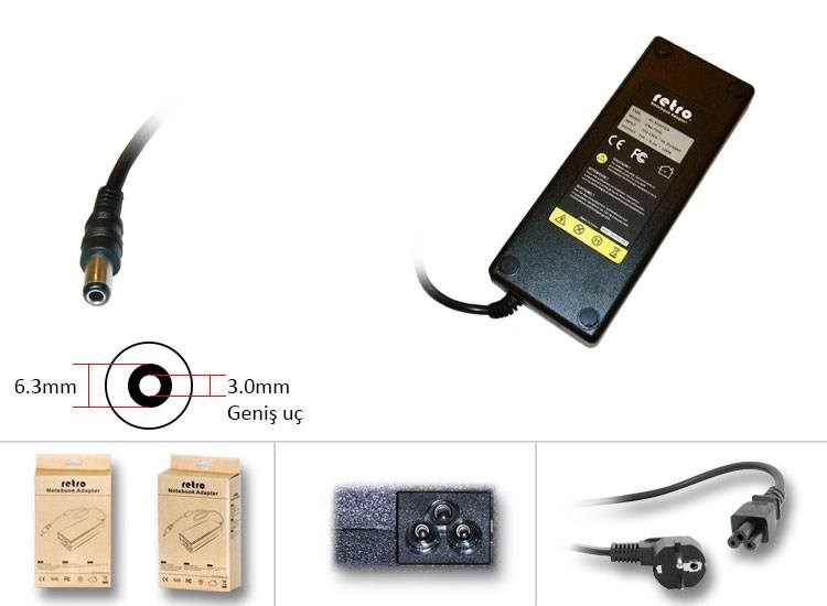 RETRO Dynabook 19V 6.3A 120W Geniş Uç Notebook Adaptör RPA-AC071 — Start Teknoloji Ve Danışmanlık San. Tic. Ltd. Şti.