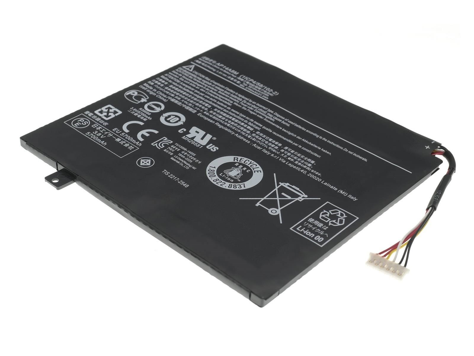 RETRO Acer Aspire SW5-012, AP14A8M Notebook Bataryası — Start Teknoloji Ve Danışmanlık San. Tic. Ltd. Şti.