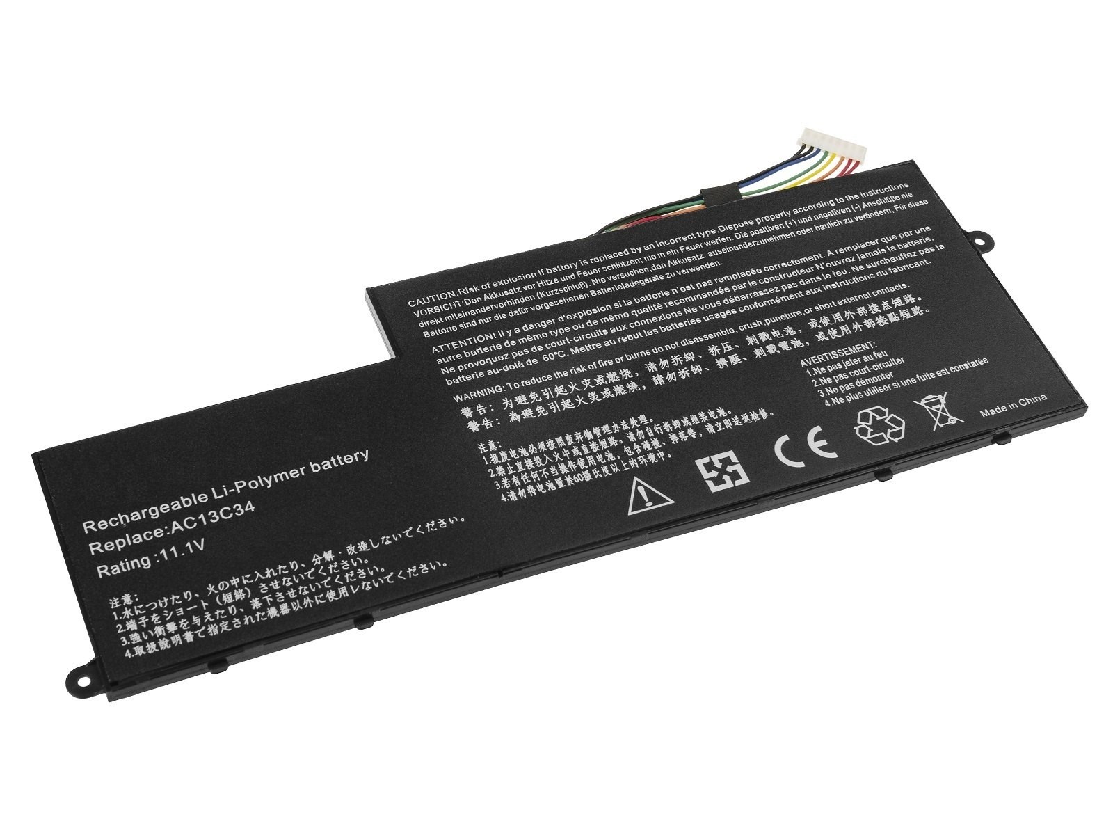 RETRO Acer Aspire V5-122P, V5-132P, AC13C34 Notebook Bataryası — Start Teknoloji Ve Danışmanlık San. Tic. Ltd. Şti.