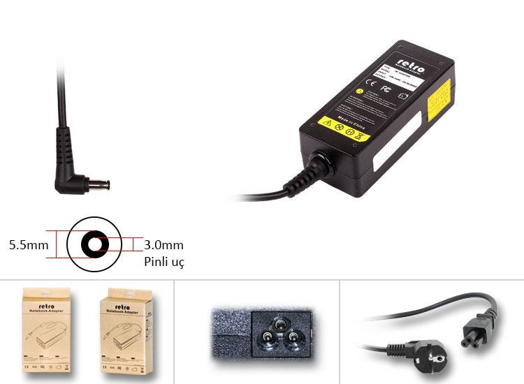 RETRO Samsung N Serisi 40W Netbook Adaptör RNA-SG01 — Start Teknoloji Ve Danışmanlık San. Tic. Ltd. Şti.
