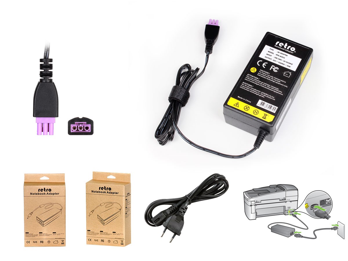 RETRO Hp +32V 1560mA 50W Printer (Yazıcı) Adaptörü — Start Teknoloji Ve Danışmanlık San. Tic. Ltd. Şti.
