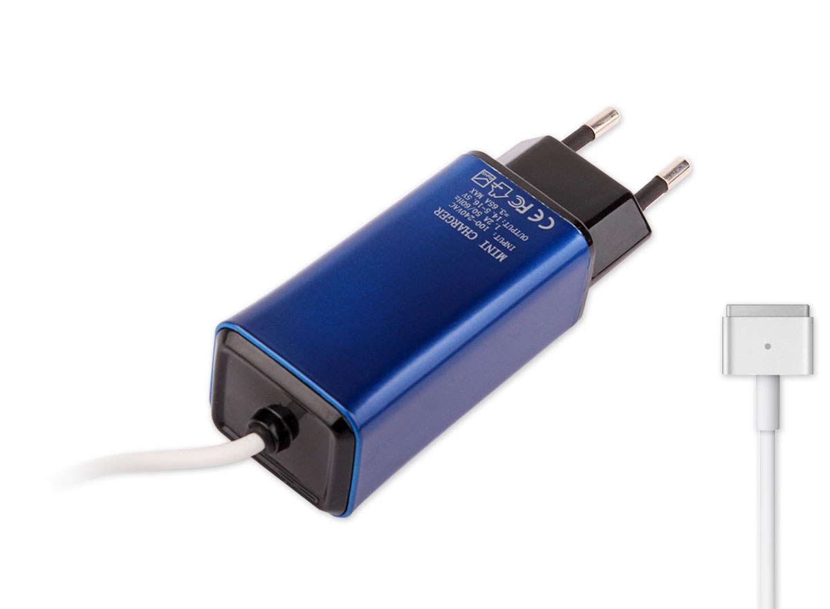 RETRO-Color, Apple MacBook 45W-60W MagSafe 2 Mini Adaptör - Mavi — Start Teknoloji Ve Danışmanlık San. Tic. Ltd. Şti.