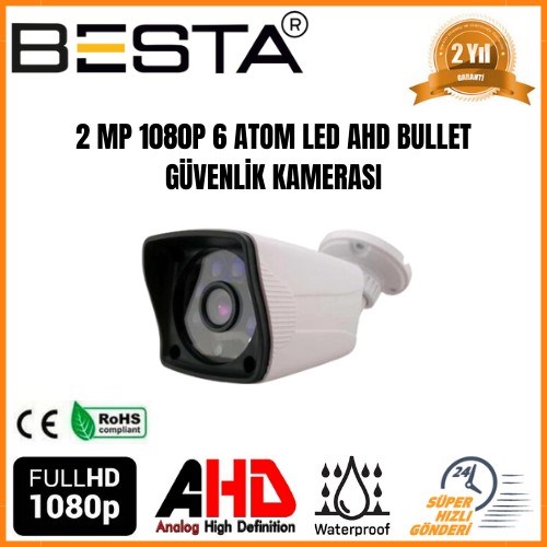 2MP Ahd 1080P Güvenlik Kamerası KD-9138