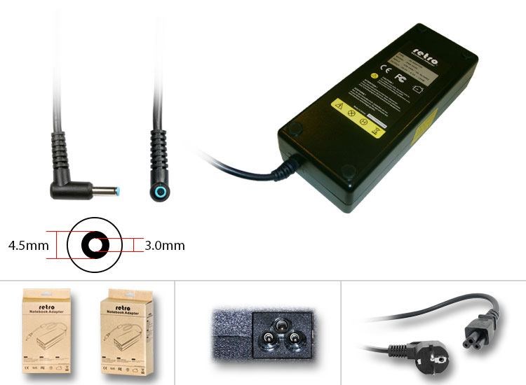 RETRO Hp Compaq 120W Pinli Uç 4.5mm Notebook Adaptör RNA-HC18 — Start Teknoloji Ve Danışmanlık San. Tic. Ltd. Şti.